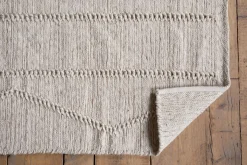 Rugs^Nkuku Shanti Wool & Cotton Rug - Natural