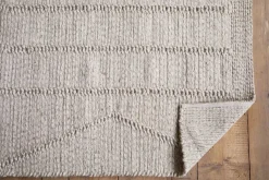Rugs^Nkuku Shanti Wool & Cotton Rug - Natural