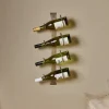 Kitchen Storage|Wine Racks^Nkuku Shray Iron Wine Rack - Antique Brass