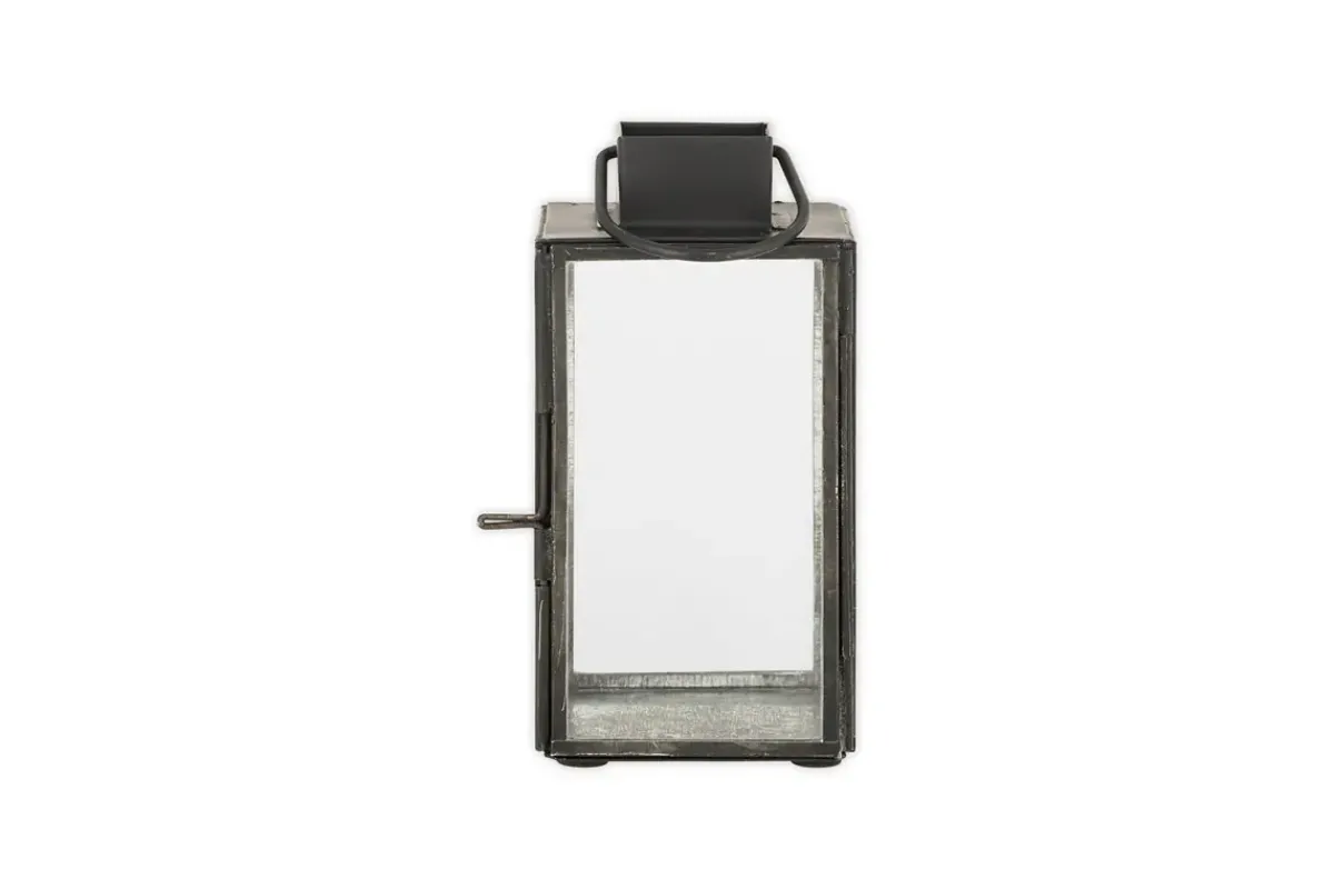 Desk Accessories|Lanterns^Nkuku Sia Mini Table Lantern - Black
