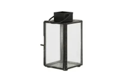 Desk Accessories|Lanterns^Nkuku Sia Mini Table Lantern - Black