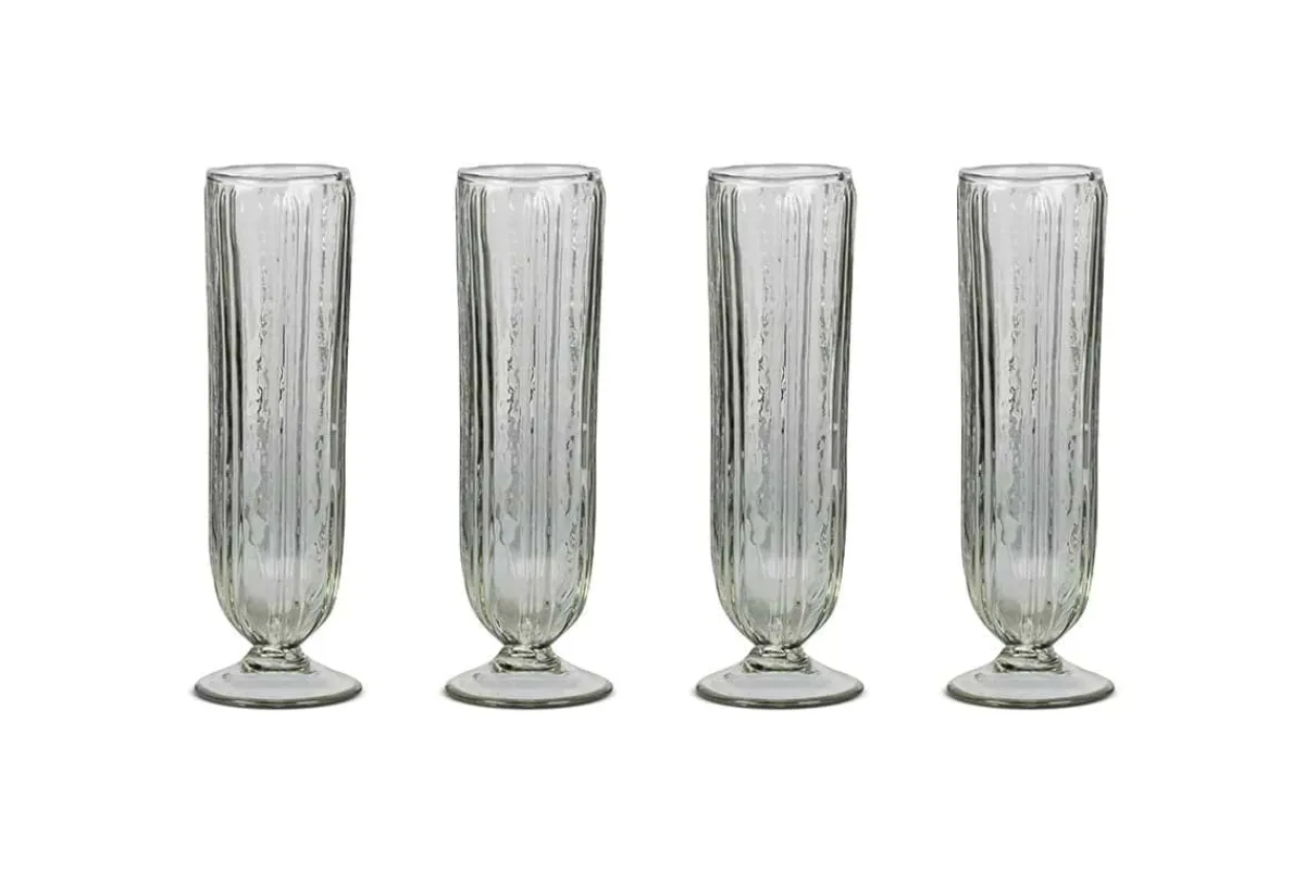 Entertaining Glasses|Wine & Champagne Glasses^Nkuku Sigiri Champagne Glass - Clear - (Set of 4)
