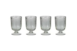 Entertaining Glasses|Wine & Champagne Glasses^Nkuku Sigiri Small Wine Glass - Clear - (Set of 4)