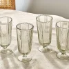 Entertaining Glasses|Wine & Champagne Glasses^Nkuku Sigiri Tall Wine Glass - Clear - (Set of 4)