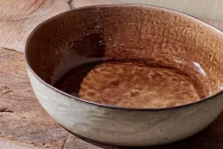 Serving Bowls|Bowls^Nkuku Simi Serving Bowl - Earth - Large