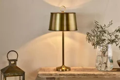 Table Lamps|Bedroom^Nkuku Siwan Table Lamp - Antique Brass
