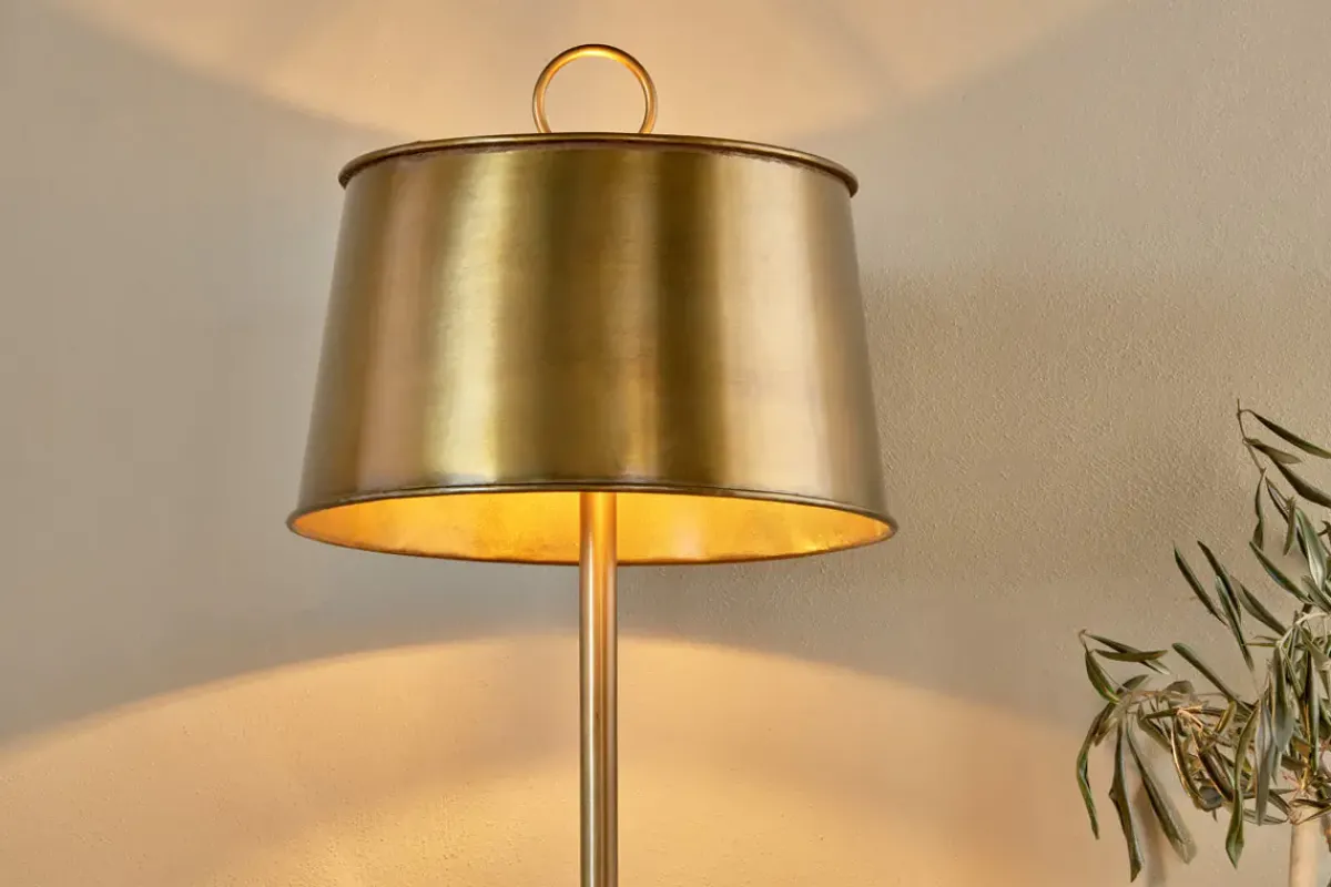 Table Lamps|Bedroom^Nkuku Siwan Table Lamp - Antique Brass