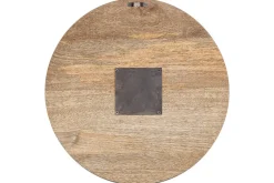 Decorative Home Accessories|Clocks^Nkuku Som Mango Wood Clock - Natural