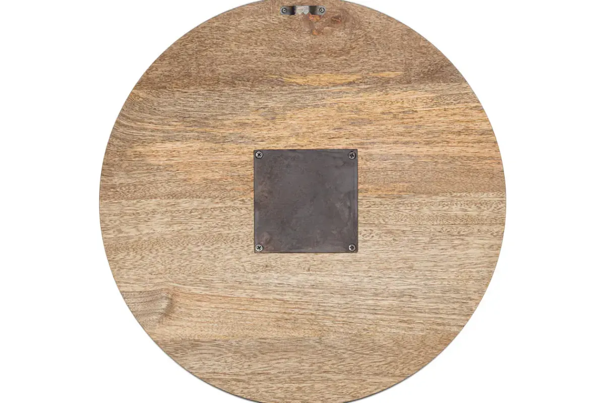 Decorative Home Accessories|Clocks^Nkuku Som Mango Wood Clock - Natural