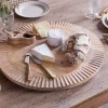 Trays & Platters|Chopping Boards^Nkuku Soria Mango Wood Lazy Susan - Natural
