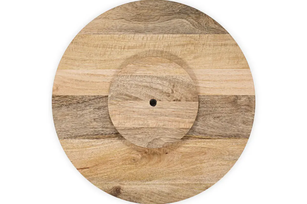 Trays & Platters|Chopping Boards^Nkuku Soria Mango Wood Lazy Susan - Natural