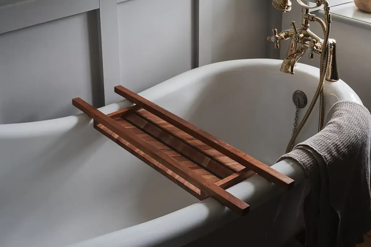 Bathroom Accessories^Nkuku Sukha Mango Bath Bridge - Natural