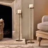Decorative Home Accessories|Candle Holders^Nkuku Sundra Iron Candle Stand