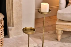 Decorative Home Accessories|Candle Holders^Nkuku Sundra Iron Candle Stand