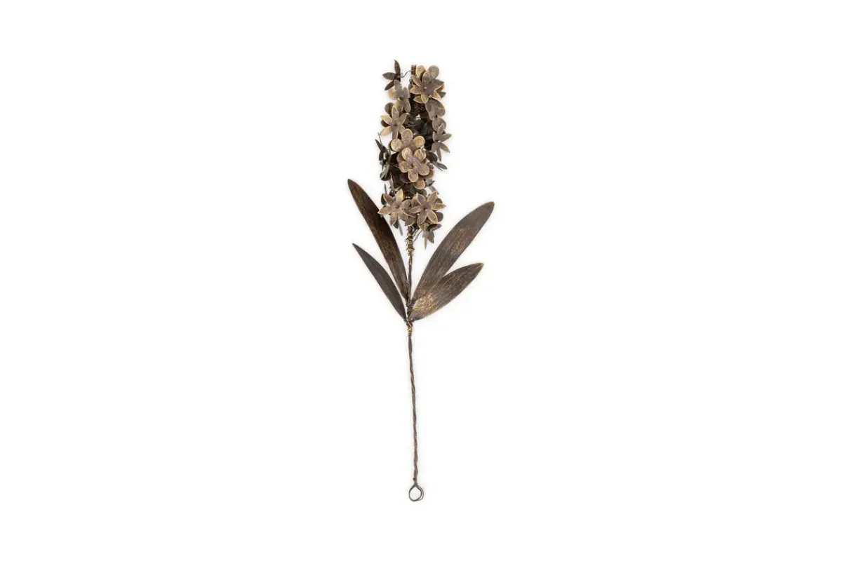 Ornaments^Nkuku Svara Stem Hyacinth - Antique Brass