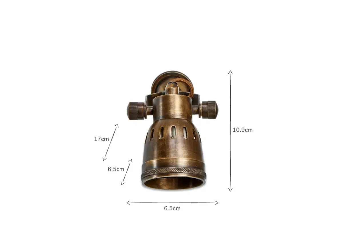Spot Lights|Wall & Spot Lights^Nkuku Tabosa Brass Spot Light