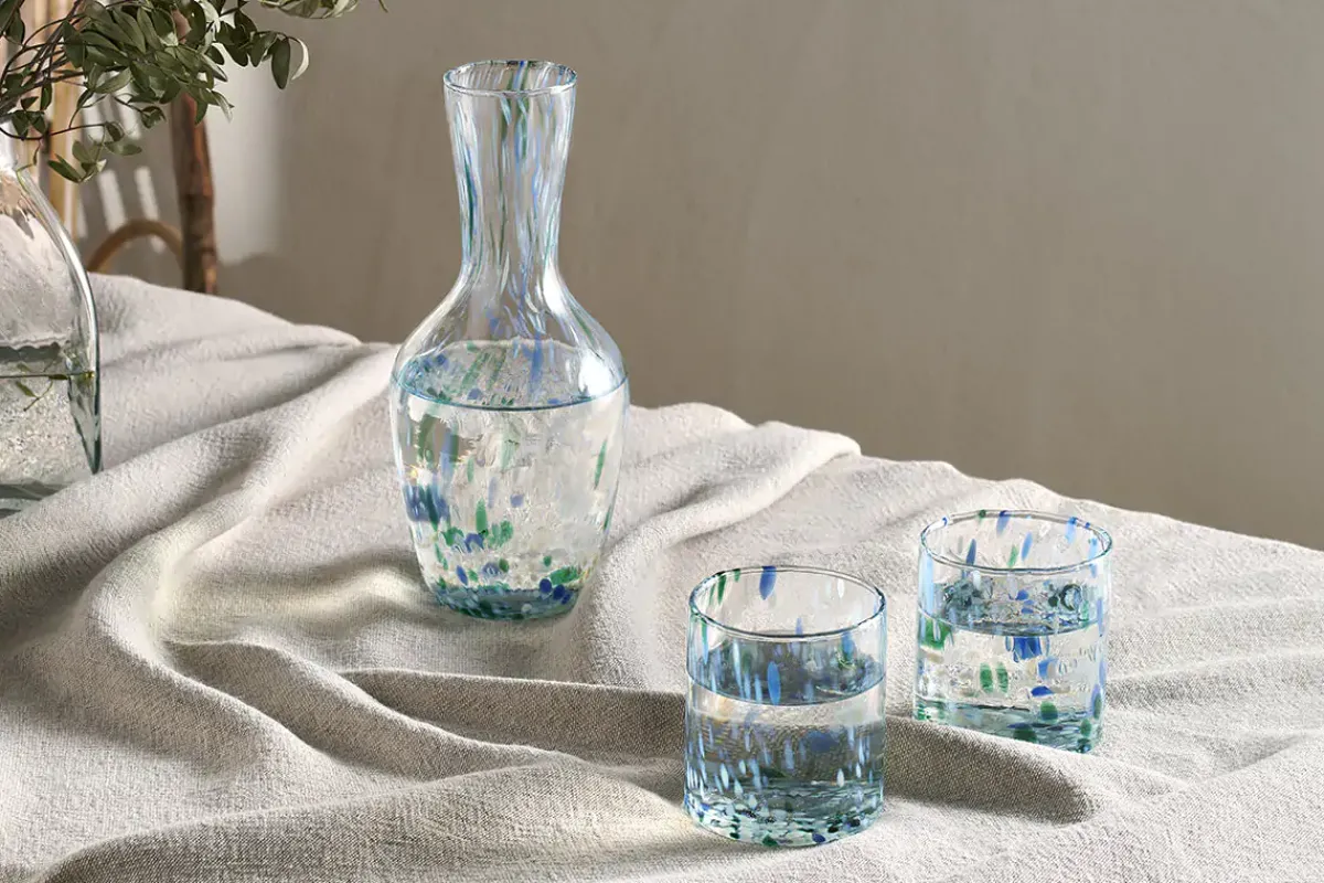 Jugs^Nkuku Taja Jug - Sea Blue