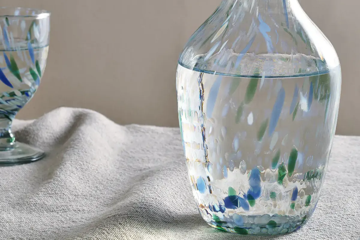 Jugs^Nkuku Taja Jug - Sea Blue