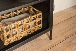 Home Office|Hallway & Bootroom^Nkuku Takua Iron Cabinet - Narrow