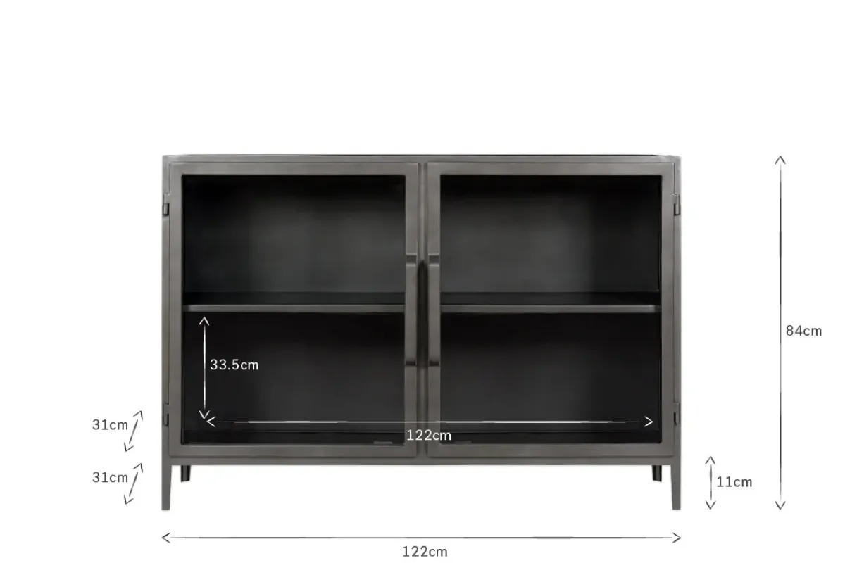 Home Office|Kitchen & Dining^Nkuku Takua Iron Sideboard