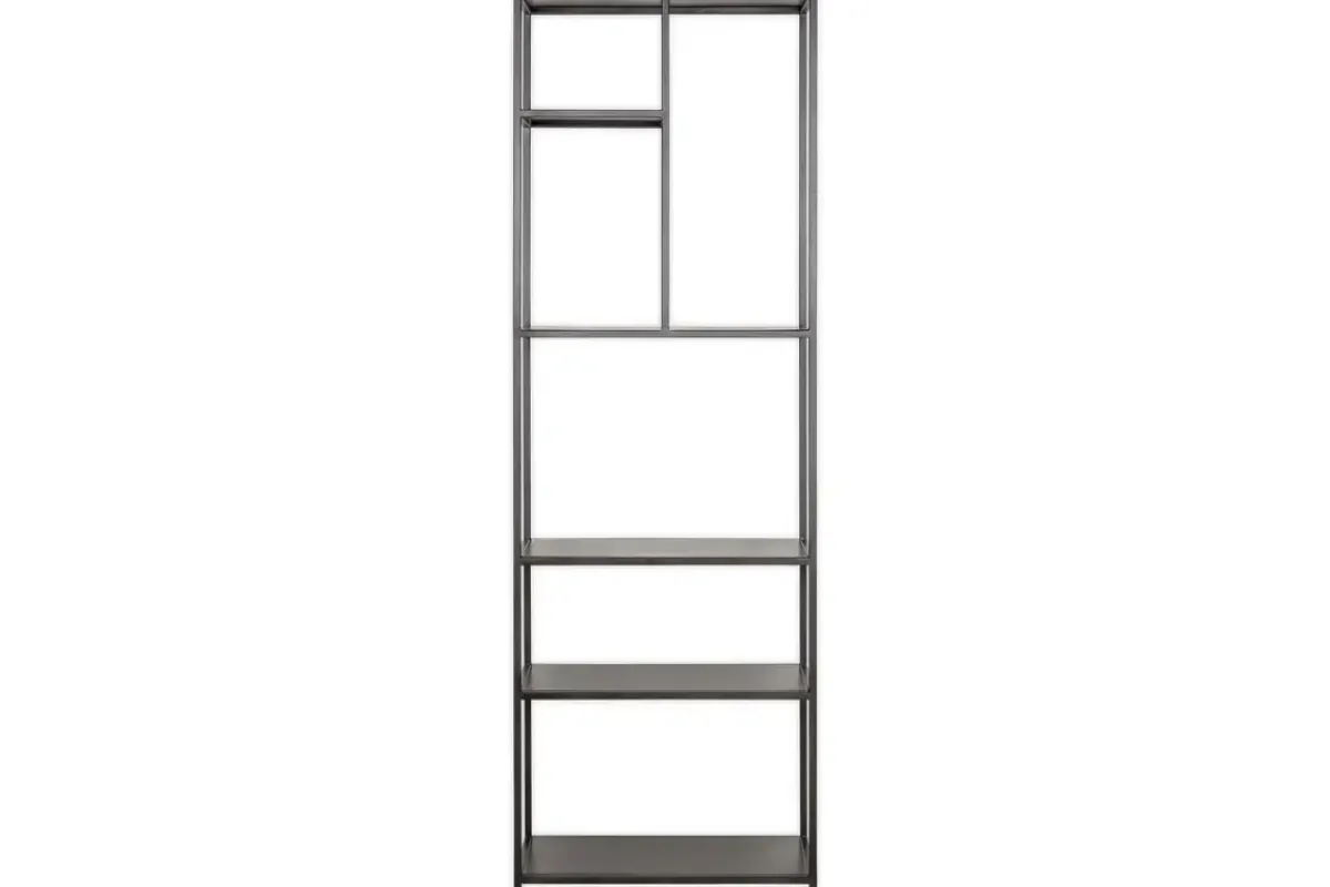 Home Office|Hallway & Bootroom^Nkuku Tanvi Display Shelf - Black - Narrow