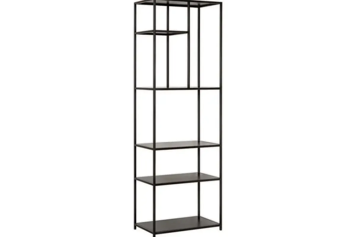 Home Office|Hallway & Bootroom^Nkuku Tanvi Display Shelf - Black - Narrow
