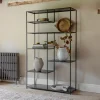 Home Office|Hallway & Bootroom^Nkuku Tanvi Display Shelf - Black - Wide