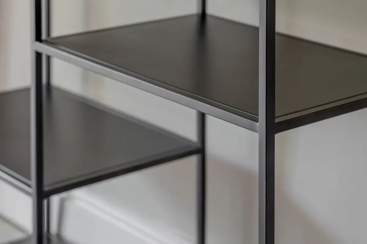 Home Office|Hallway & Bootroom^Nkuku Tanvi Display Shelf - Black - Wide