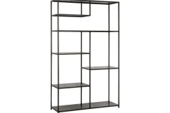 Home Office|Hallway & Bootroom^Nkuku Tanvi Display Shelf - Black - Wide