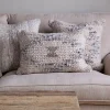 Bedroom Textiles|Cushions^Nkuku Tendai Cotton & Wool Cushion Cover - Natural