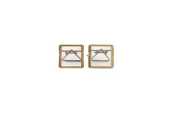 Photo Frames^Nkuku Tiny Danta Frame Antique Brass (Set of 2)