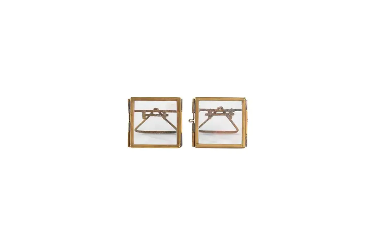 Photo Frames^Nkuku Tiny Danta Frame Antique Brass (Set of 2)