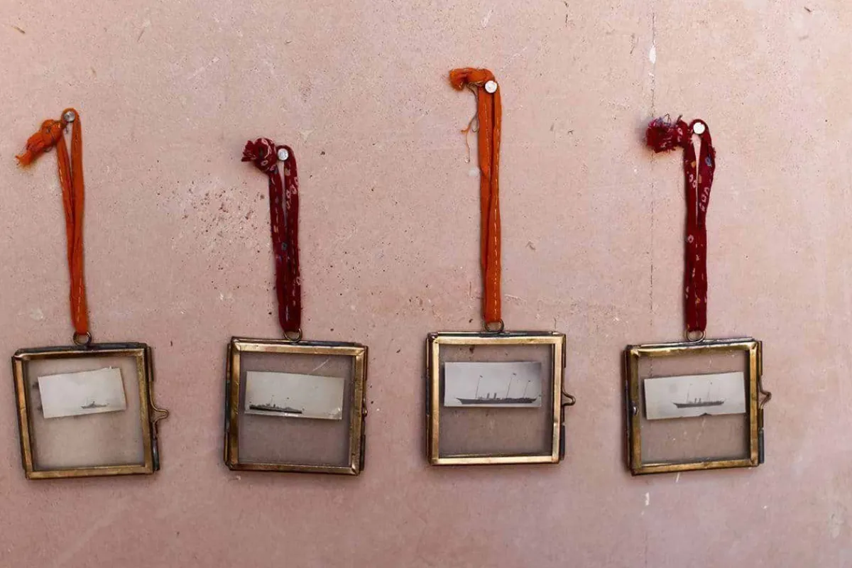 Photo Frames^Nkuku Tiny Kiko Frame Antique Brass (Set of 4)