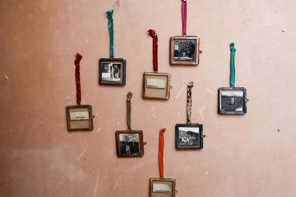 Photo Frames^Nkuku Tiny Kiko Frame Antique Brass (Set of 4)