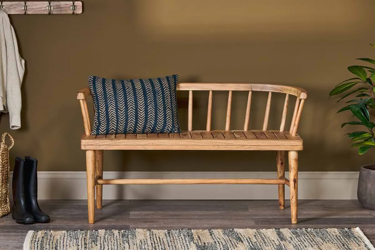 Benches|Hallway & Bootroom^Nkuku Tipu Acacia Wood Bench