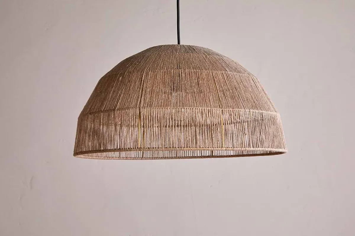 Lampshades|Pendant Shades^Nkuku Tivi Natural Jute Lampshade - Natural