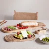 Trays & Platters^Nkuku Tivisha Mango Wood Serving Board - Natural
