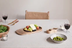 Trays & Platters^Nkuku Tivisha Mango Wood Serving Board - Natural