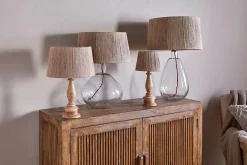 Lampshades^Nkuku Tiwa Woven Jute Lampshade - Natural