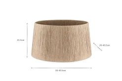 Lampshades^Nkuku Tiwa Woven Jute Lampshade - Natural