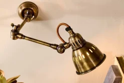 Wall Lights|Spot Lights^Nkuku Tubu Brass Extendable Wall Light - Antique Brass
