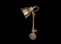 Wall Lights|Spot Lights^Nkuku Tubu Brass Extendable Wall Light - Antique Brass