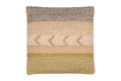 Bedroom Textiles|Cushions^Nkuku Tuleeka Wool Cushion Cover - Ochre