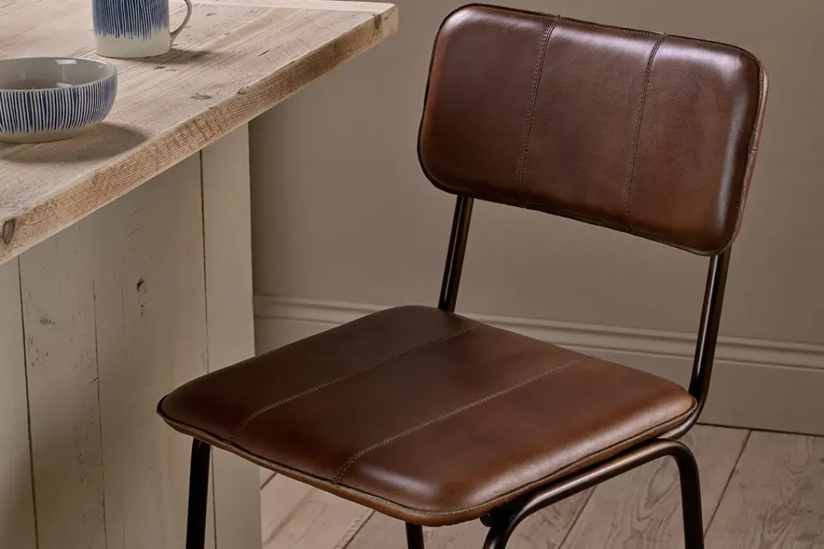 Kitchen & Dining|Bar Stools & Bar Chairs^Nkuku Ukari Counter Chair - Chocolate Brown