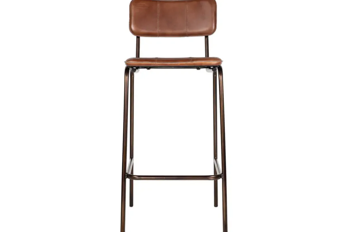 Kitchen & Dining|Bar Stools & Bar Chairs^Nkuku Ukari Counter Chair - Chocolate Brown