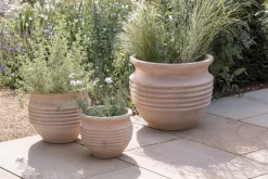 Garden Planters|Garden Décor^Nkuku Ullu Terracotta Planter - Terracotta