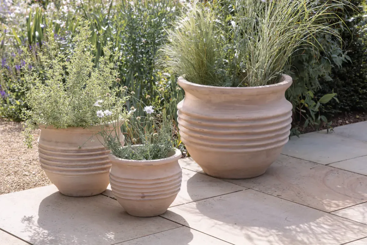 Garden Planters|Garden Décor^Nkuku Ullu Terracotta Planter - Terracotta