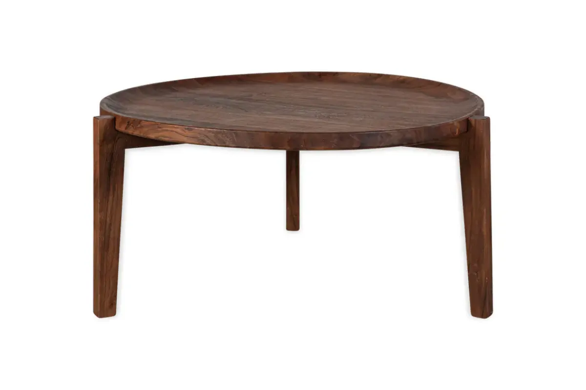 Living|Coffee Tables^Nkuku Umar Mango Wood Coffee Table - Dark Brown