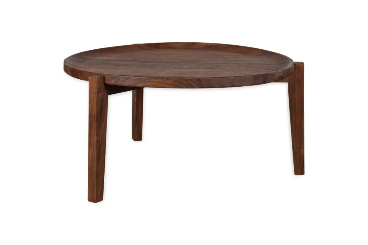 Living|Coffee Tables^Nkuku Umar Mango Wood Coffee Table - Dark Brown