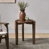 Living|Side Tables^Nkuku Umar Mango Wood Side Table - Dark Brown